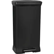Pedāļspainis metalizēts Deco Bin 50L melns  0802162929 3253922162029
