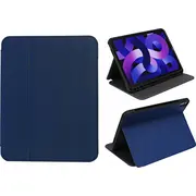 Pomologic Bookfolio maciņš iPad Air 10.9 4/5G Navy  Pom-Bfipad109-502 7350109154276 20865212987
