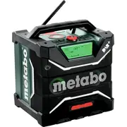 Būvniecības radio Metabo Metabo.construction Radio Rc 12-18 Bt Dab korpuss ar lādētāju  600779850 4061792250000