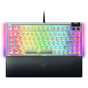 Razer mehāniskā spēļu tastatūra ar maināmiem slēdžiem  Blackwidow V4 75 vadu Asv izkārtojums Phantom White Edition Usb Type-C mehāniskie slēdži Taktīlie Rz03-05003500-R3M1 8887910073834