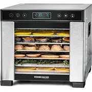 Pārtikas žāvētājs Rommelsbacher Da 650 Black, nerūsējošā tērauda 600 W  4001797469014