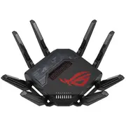 Asus Rog Rapture Gt-Be98 Quad-Band Wifi 7 Gaming Router 10G Ports Aura Rgb  90Ig08F0-Mo9A0V 4711387079461