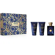 Versace Komplekts Dylan Blue Pour Homme Edt aerosols 50Ml  Dušas Želeja Pēc Skūšanās Losjons 8011003893522