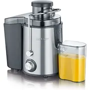 Severin Entsafter Es 3566 Edelstahl/Black, 400 Watt, Saftbehälter 0,5 Liter  4008146023842 154655