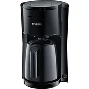 Severin Ka 9306 Kaffeemaschine mit Thermokanne 1000W Black  9306-000 4008146041440