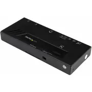 Startech 2-Portu automātiska video pārslēdzējs Vs221Hd4Ka  0065030862356