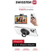 Swissten 3In1 Magstick iPhone Mount Turētājs  26001000 8595217481251