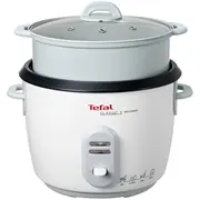 Tefal Reiskocher Classic Rk1011 Weiß/Silber, 700 Watt, 5 Liter  Rk 1011 3045386363780