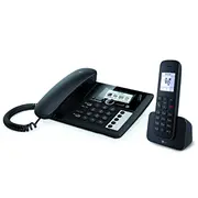 Telekom Sinus Pa 207 Plus 1 Tischtelefon und Mobiltei Black  40753987 4897027122046