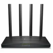 Tp-Link Archer C6U Dual-Band Gigabit Bezvadu Rūteris  6935364089429 Kiltplrou0077