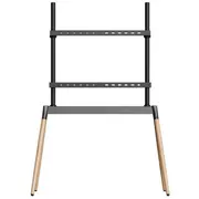Tv statīvs Gembird grīdas 55 - 86 8716309128124  Tvs-86F-01-Bk