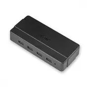 Usb 3.0 Uzlādes Hubs - 4 Porti Ar Barošanas Adapteri  U3Hub445 8595611701573