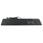 Usb-C ciparu tastatūra Kb-1843, 106 taustiņi, ports, alumīnijs, British English Uk En izkārtojums, macOS, space gray  29054 7640113439293