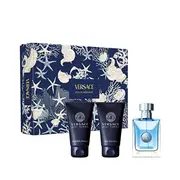 Versace Pour Homme komplekts tualetes ūdens aerosols 50Ml  dušas želeja pēcskūšanās balzams 8011003899944
