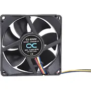 Alphacool Es 80Mm 800-6.000Rpm Ventilators 80X80X25Mm Black, divu lodīšu gultnis, Pwm, 80 mm  24829 4250197135795