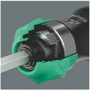 Wera Kraftform Kompakt 20 Ra-R mit Tasche Black/Grün, 6-Teilig, 1/4, Ratschenfunktion und Rapidaptor Schnellwechselfutter  05051514001 4013288234001