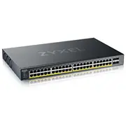 Zyxel Xgs1935-52Hp 52-Port Smart Managed Poe Switch, 48Xgbe  Xgs1935-52Hp-Eu0101F 4718937636419 85444210