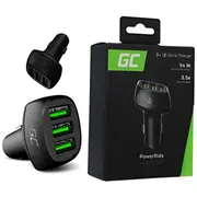 Adapteris Green cell  Cell Cadgc01 3 x Usb 5903317229896