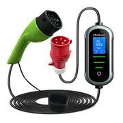 Lādētājs elektriskajam un hibrīda automobiļiem Ev  7Kw 230V Cee 32A Wi-Fi Tuya Lcd 5M 52721 5901878527215