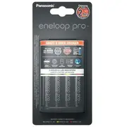 Panasonic Eneloop Bq Cc55  4 x R6/Aa Pro 2500 mAh Bk-3Hcde K-Kj55Hcd40E 5410853063919 Ak-Lad-Pan-008