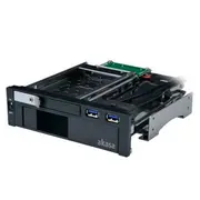 Akasa 5,25 Zoll Laufwerksrahmen für 1X 3,51X 2,5 Zoll, inkl. 2X Usb 3.0  Zuwe-326 4710614532717 Ak-Ien-01