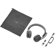 Austiņas Logitech Headset Zone Wireless 2 Uc  981-001311 5099206108318