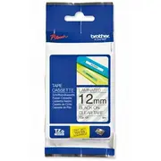 Biroja izejmateriāls Brother  Tze131 12 Black On Clear 4977766684811