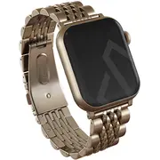 Burga Metal Bracelet Chic Royal do Apple Watch 42/44 mm Gold  Chich-RoyalWtchGold42-44Mm 4778005127447 Zeg-A-Brga-015