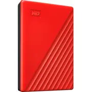 Išorinis Hdd Western Digital My Passport 2Tb Usb2.0/3.0/3.2 Raudonas  Wdbyvg0020Brd-Wesn 718037870168 2528