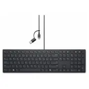 Datora tastatūra Dell  Pro Wired Collaboration Keyboard - Kb525C Us International Qwerty Kb525C-En-Emea 5397184921937