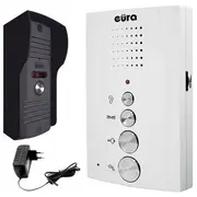 Domofons Eura Adp-11A3 Invito bez klausules White  5905548274928 9061