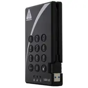 Ārējais cietais disks Hdd Apricorn Aegis Padlock 1Tb Black A25-3Pl256-1000  708326913195