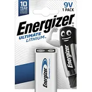 Energizer L522 Litija baterija 9V / 800Mah 6Fr6,1222, U9Vl  7638900332872