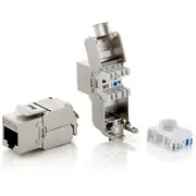 Equip Keystone Jack geschirmt Cat6A Lsa Prem.  wzf.8Stk sil Polybeutel 767221 4015867176528 84735080
