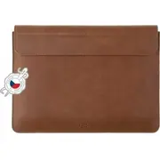 Macbook Pro 16 2019 un jaunākiem futlāris Fixed Oxford brūns  Fixox2-Pro16-Brw 8591680123490