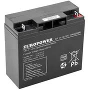 Europower Akumulator 12V 17Ah Agm Ep17-12  5902367800130
