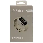 Fitbit Charge 6 viedpulkstenis ar porcelāna siksniņu/sudraba krāsa  40-56-7911 840353901186