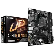 Mātesplate Gigabyte A520M H Argb  4719331879822