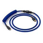 Usb kabelis Glorious Usb-A - Usb-C 1.4 m Blue Glo-Kb-Acc-Cbl-Coil-Cblu  810069978932