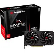 Graphics card. Powercolor Rx9060Xt 8G-A  4713436175988 1003433654