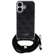 Guess Iml 4G Printed Crossbody Strap Case Aizsargapvalks priekš Apple iPhone 16  Guhcp16Shc4Sek 3666339345129