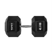Hms Hantel Hex Pro gumijots 1 x 42.5 kg  17-66-128 5907695518214