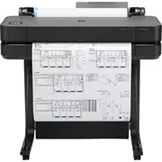 Hp Designjet T630 24 collu Lfp 2025 Krāsainā tintes printeris A1 Ansi D ruļļa 61Cm 2400X1200Dpi 0.5 min/lapa Usb Lan Wi-Fi  5Hb09DB19 198701026846