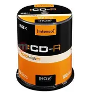 Intenso Cd-R 700 Mb 52Fach, 100 Stück  1001126 4034303003044
