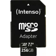 Intenso microSDXC 256Gb C10 Uhs-I Professional  Adapter 3433492 4034303037643