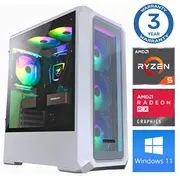 Intop Ryzen 5 5500 16Gb 500Ssd M.2 Nvme Rx580 8Gb Win11  T207411555586 T255586Wh