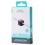 Joyroom magnētisks kabeļu organizators līdz 7.5 mm diametrā, 3 gab., Black Jr-Zs368  Jr-Zs3683Pcs-Blk 6941237103680
