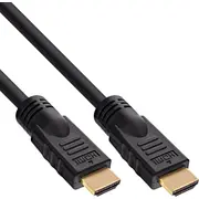 Kabel Inline Hdmi - 20M Black 17620P  4043718097074