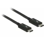 Usb kabels Delock Usb-C - 1.5 m Black 84846  4043619848461