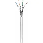 Kabelis Goobay  Network cable 93953 Cat 6, S/Ftp, Grey, 100 m 4040849939532
